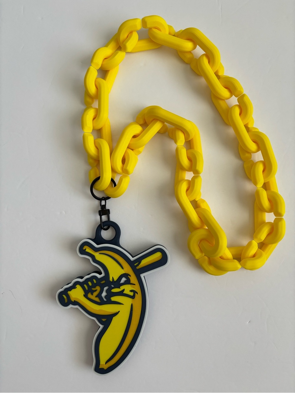 Savannah Bananas Batting Banana Logo Popp Chain